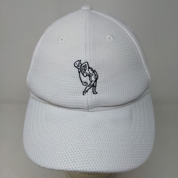 Garb Girl's Strapback Hat White Size Ages 5-12 Embroidered Golf Logo - Picture 2 of 9